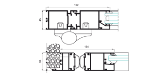 System Section Millennium 2000 Door System