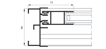 System Section 6200 Sliding System