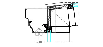 System Section Skylight-Veranda