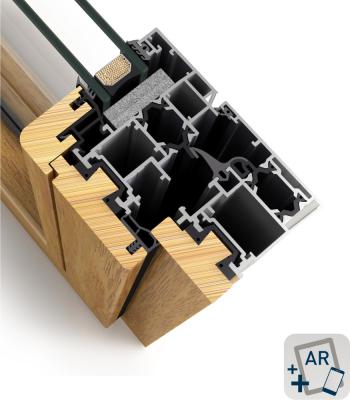 System Cor-Galicia Premium aluminium  timber System with thermal break