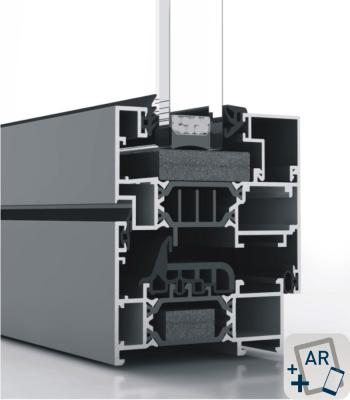 System Cor-70 Industrial system  with thermal break