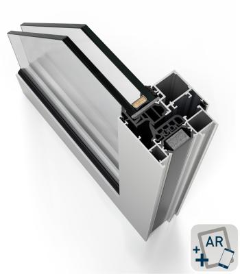 System Cor-70 Hidden Sash System with Thermal Break